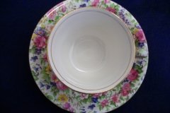 ROYAL WINTON SUMMERTIME- ASCOT CUP & ROUND SAUCER  6 1/4" ..... http://jaapiesfinechinastore.com