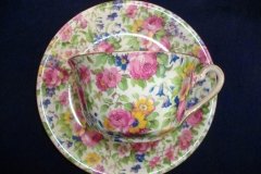 ROYAL WINTON SUMMERTIME- ASCOT CUP & ROUND SAUCER  6 1/4" ..... http://jaapiesfinechinastore.com