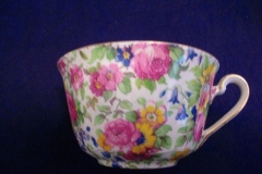 ROYAL WINTON SUMMERTIME- ASCOT CUP & ROUND SAUCER  6 1/4" ..... https://www.jaapiesfinechinastore.com