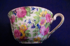 ROYAL WINTON SUMMERTIME- ASCOT CUP & ROUND SAUCER  6 1/4" ..... https://www.jaapiesfinechinastore.com