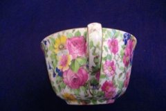 ROYAL WINTON SUMMERTIME- ASCOT CUP & ROUND SAUCER  6 1/4" ..... http://jaapiesfinechinastore.com