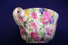 ROYAL WINTON SUMMERTIME- ASCOT CUP & ROUND SAUCER  6 1/4" ..... http://jaapiesfinechinastore.com