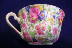 ROYAL WINTON SUMMERTIME- ASCOT CUP & ROUND SAUCER  6 1/4" ..... https://www.jaapiesfinechinastore.com