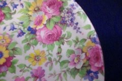 ROYAL WINTON SUMMERTIME- ASCOT CUP & ROUND SAUCER  6 1/4" ..... http://jaapiesfinechinastore.com