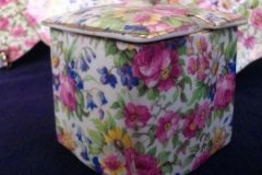 ROYAL WINTON SUMMERTIME- JAM/JELLY POT WITH LID (ASCOT)  ..... http://jaapiesfinechinastore.com