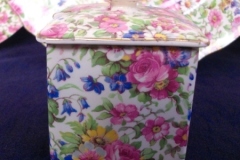 ROYAL WINTON SUMMERTIME- JAM/JELLY POT WITH LID (ASCOT)  ..... https://www.jaapiesfinechinastore.com