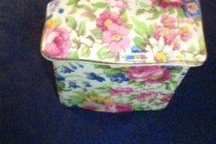 ROYAL WINTON SUMMERTIME- JAM/JELLY POT WITH LID (ASCOT)  ..... http://jaapiesfinechinastore.com