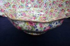 ROYAL WINTON SUMMERTIME-  OCTAGONAL SERVING BOWL 7 7/8"   ..... http://jaapiesfinechinastore.com
