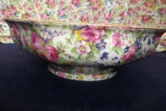 ROYAL WINTON SUMMERTIME-  OCTAGONAL SERVING BOWL 7 7/8"   ..... https://www.jaapiesfinechinastore.com