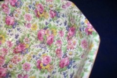 ROYAL WINTON SUMMERTIME-  OCTAGONAL SERVING BOWL 7 7/8"   ..... http://jaapiesfinechinastore.com