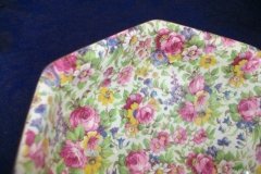 ROYAL WINTON SUMMERTIME-  OCTAGONAL SERVING BOWL 7 7/8"   ..... http://jaapiesfinechinastore.com