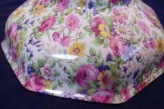ROYAL WINTON SUMMERTIME-  OCTAGONAL SERVING BOWL 7 7/8"   ..... http://jaapiesfinechinastore.com