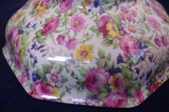 ROYAL WINTON SUMMERTIME-  OCTAGONAL SERVING BOWL 7 7/8"   ..... http://jaapiesfinechinastore.com