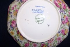 ROYAL WINTON SUMMERTIME-  OCTAGONAL SERVING BOWL 7 7/8"   ..... http://jaapiesfinechinastore.com