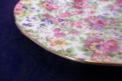 ROYAL WINTON SUMMERTIME- SALAD PLATE 7 7/8" (ATHENA)  ..... http://jaapiesfinechinastore.com