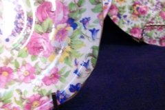 ROYAL WINTON SUMMERTIME-  SAUCER  5  1/2" (ASCOT) ..... http://jaapiesfinechinastore.com