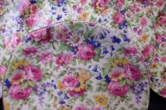 ROYAL WINTON SUMMERTIME-  SAUCER  5  3/4" (ASCOT) ..... http://jaapiesfinechinastore.com
