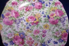 ROYAL WINTON SUMMERTIME-  SAUCER  5  3/4" (ASCOT) ..... http://jaapiesfinechinastore.com