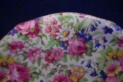 ROYAL WINTON SUMMERTIME-  SAUCER  5  3/4" (ASCOT) ..... http://jaapiesfinechinastore.com