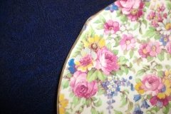 ROYAL WINTON SUMMERTIME-  SAUCER  5  3/4" (ASCOT) ..... http://jaapiesfinechinastore.com