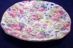 ROYAL WINTON SUMMERTIME-  SAUCER  5  3/4" (ASCOT) ..... http://jaapiesfinechinastore.com