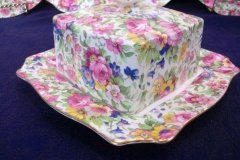 ROYAL WINTON SUMMERTIME- SQUARE COVERED BUTTER (ASCOT)   ..... http://jaapiesfinechinastore.com