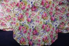 ROYAL WINTON SUMMERTIME- SQUARE SALAD PLATE 8" (ASCOT) #2   ..... http://jaapiesfinechinastore.com