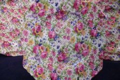 ROYAL WINTON SUMMERTIME- SQUARE SALAD PLATE 8" (ASCOT) #2   ..... http://jaapiesfinechinastore.com