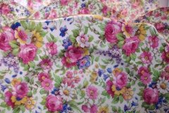 ROYAL WINTON SUMMERTIME- SQUARE SALAD PLATE 8" (ASCOT) #2   ..... http://jaapiesfinechinastore.com