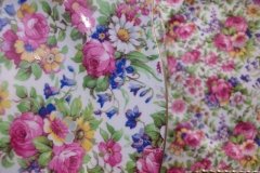 ROYAL WINTON SUMMERTIME- SQUARE SALAD PLATE 8" (ASCOT) #2   ..... http://jaapiesfinechinastore.com