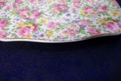 ROYAL WINTON SUMMERTIME- SQUARE SALAD PLATE 8" (ASCOT) #1   ..... http://jaapiesfinechinastore.com