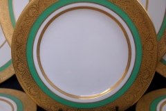 ROYAL WORCESTER 3353 GREEN- BREAD & BUTTER PLATE    .....   http://jaapiesfinechinastore.com