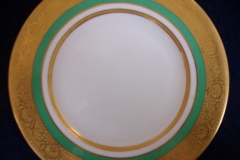 ROYAL WORCESTER 3353 GREEN- BREAD & BUTTER PLATE    .....   https://www.jaapiesfinechinastore.com