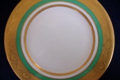 ROYAL WORCESTER 3353 GREEN- BREAD & BUTTER PLATE    .....   http://jaapiesfinechinastore.com