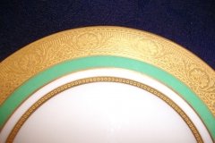 ROYAL WORCESTER 3353 GREEN- BREAD & BUTTER PLATE    .....   http://jaapiesfinechinastore.com