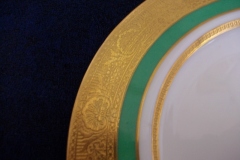 ROYAL WORCESTER 3353 GREEN- BREAD & BUTTER PLATE    .....   https://www.jaapiesfinechinastore.com