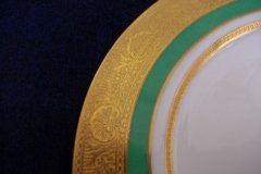 ROYAL WORCESTER 3353 GREEN- BREAD & BUTTER PLATE    .....   http://jaapiesfinechinastore.com