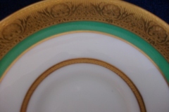 ROYAL WORCESTER 3353 GREEN- CUP &  SAUCER    .....   https://www.jaapiesfinechinastore.com