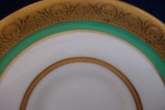 ROYAL WORCESTER 3353 GREEN- CUP &  SAUCER    .....   http://jaapiesfinechinastore.com