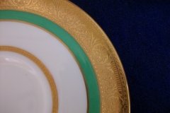 ROYAL WORCESTER 3353 GREEN- CUP &  SAUCER    .....   http://jaapiesfinechinastore.com