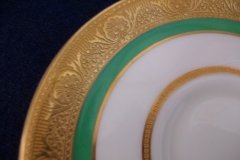 ROYAL WORCESTER 3353 GREEN- CUP &  SAUCER    .....   http://jaapiesfinechinastore.com