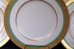 ROYAL WORCESTER 3353 GREEN- DINNER PLATE    .....   http://jaapiesfinechinastore.com