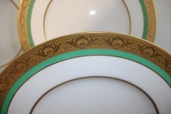 ROYAL WORCESTER 3353 GREEN- DINNER PLATE    .....   http://jaapiesfinechinastore.com