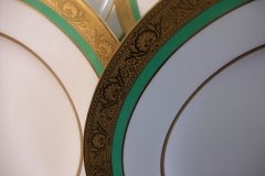 ROYAL WORCESTER 3353 GREEN- DINNER PLATE    .....   http://jaapiesfinechinastore.com