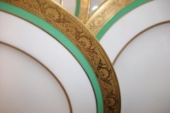 ROYAL WORCESTER 3353 GREEN- DINNER PLATE    .....   http://jaapiesfinechinastore.com