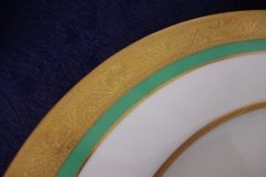 ROYAL WORCESTER 3353 GREEN- DINNER PLATE    .....   http://jaapiesfinechinastore.com