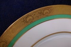 ROYAL WORCESTER 3353 GREEN- DINNER PLATE    .....   http://jaapiesfinechinastore.com