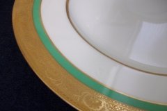 ROYAL WORCESTER 3353 GREEN- DINNER PLATE    .....   http://jaapiesfinechinastore.com
