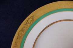 ROYAL WORCESTER 3353 GREEN- LUNCH  PLATE    .....   https://www.jaapiesfinechinastore.com