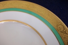 ROYAL WORCESTER 3353 GREEN- LUNCH  PLATE    .....   https://www.jaapiesfinechinastore.com